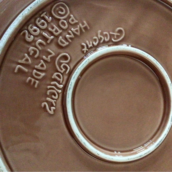 Ceramic 1992 Regent Made in Portugal Cherry Pie Baking Dish - Picture 3 of 4